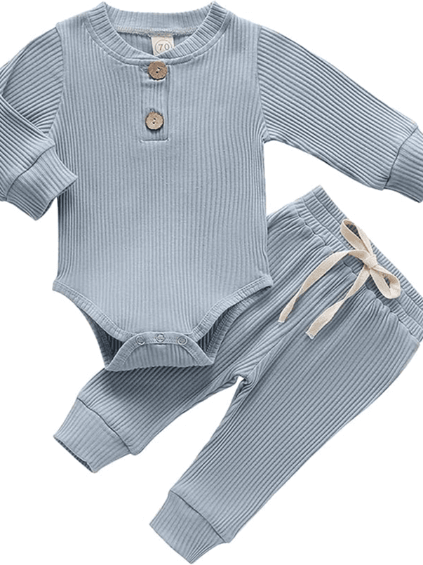 Kitted Ribbed Romper